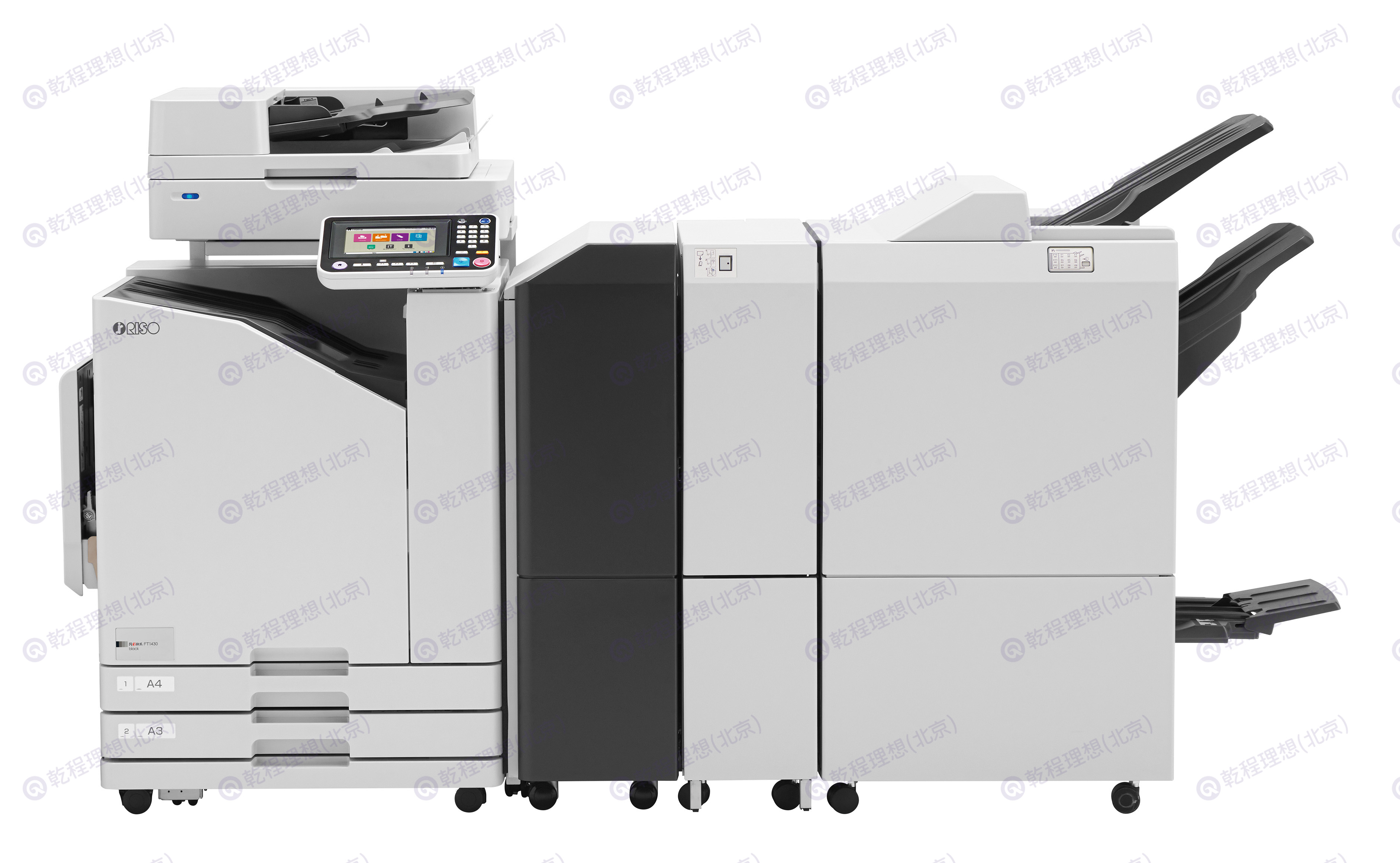 闪彩印王FT1430,高速数码单色喷墨印刷系统