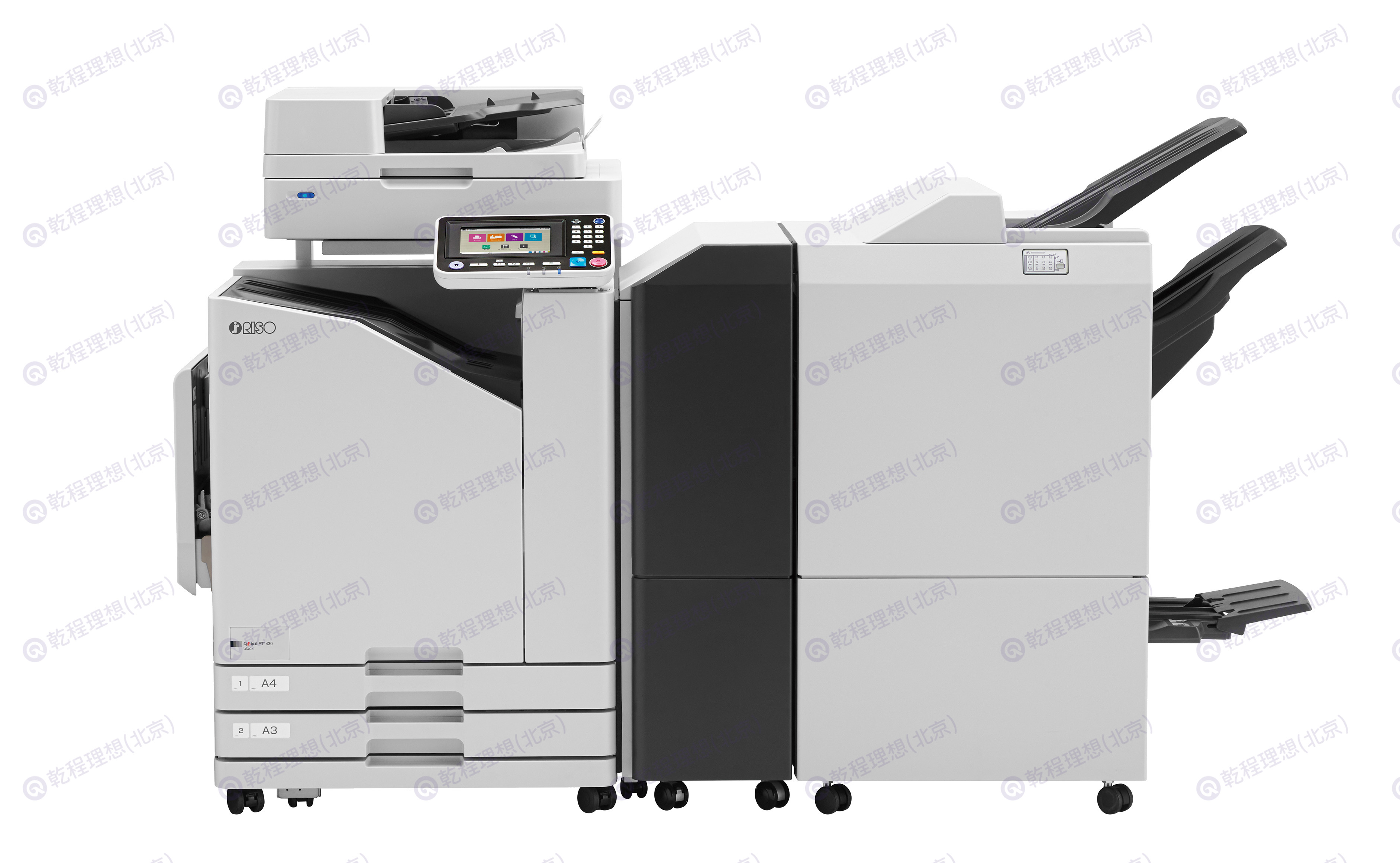 闪彩印王FT1430,高速数码单色喷墨印刷系统