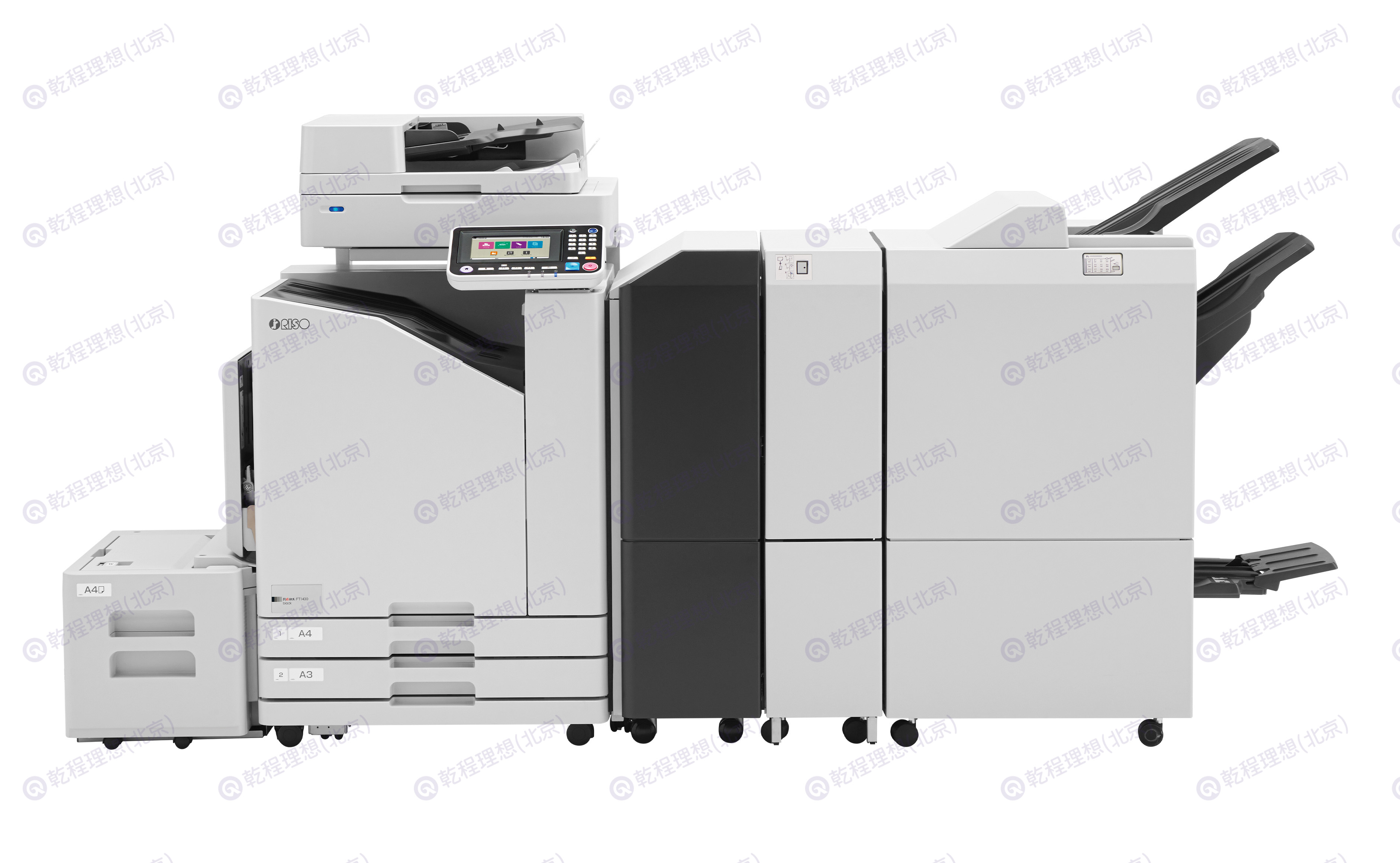 闪彩印王FT1430,高速数码单色喷墨印刷系统