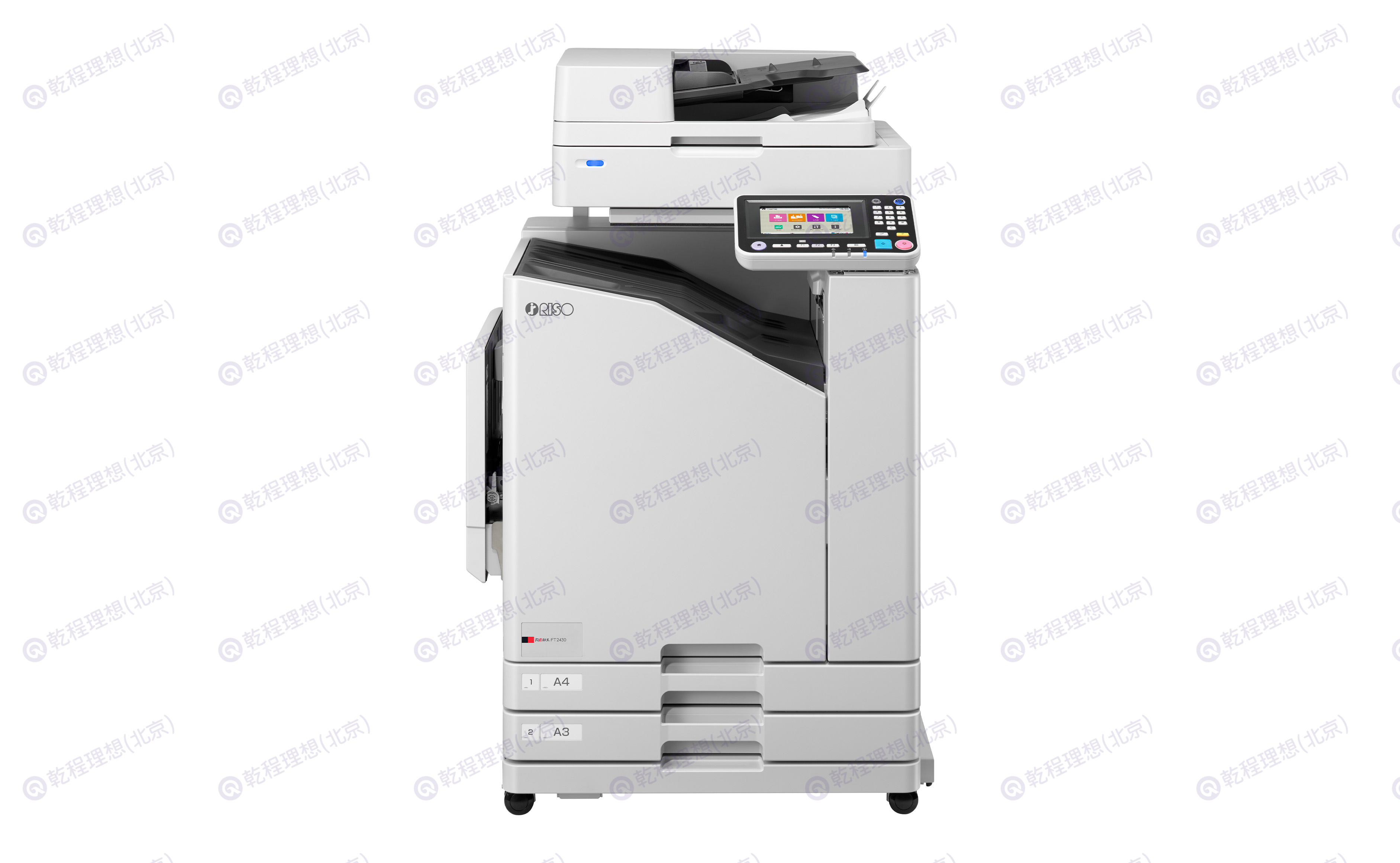 闪彩印王FT2430 高速数码双色喷墨印刷系统