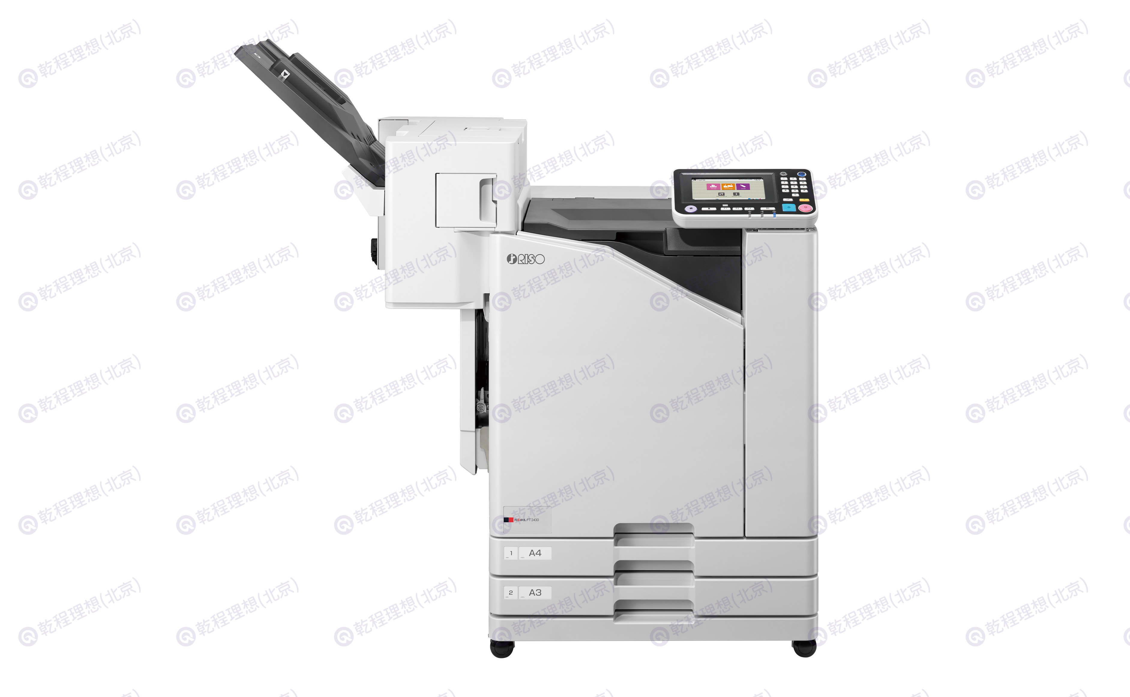 闪彩印王FT2430 高速数码双色喷墨印刷系统 