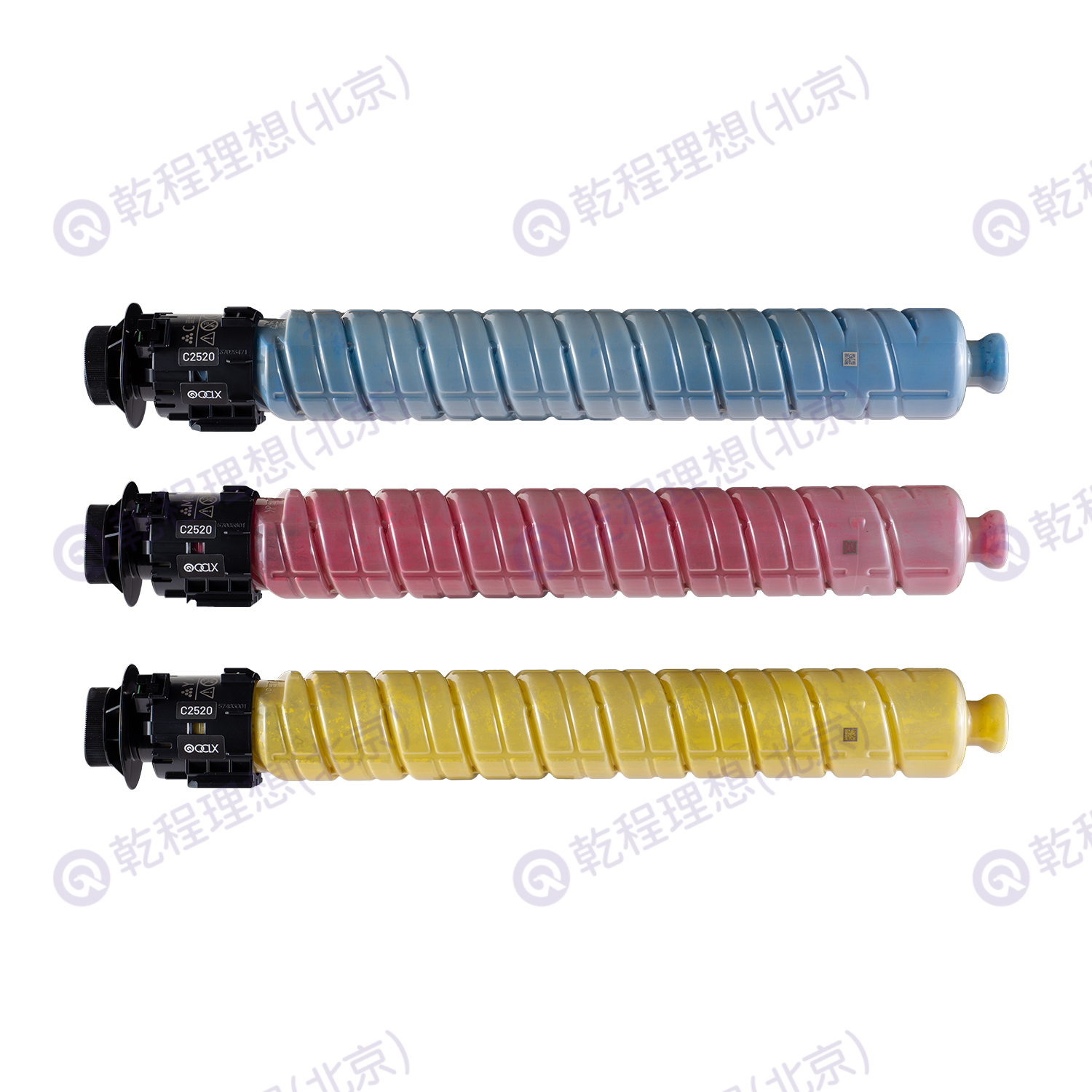 乾理QL C2520L型墨粉盒 黑/红/蓝/黄三色套装,耗材